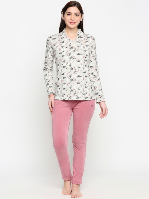 

XIN Women Grey Night suits