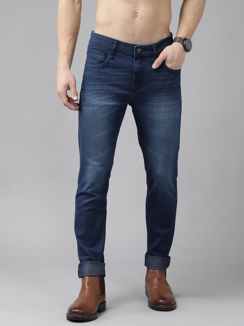 

Roadster Men Navy Blue Slim Fit Stretchable Jeans