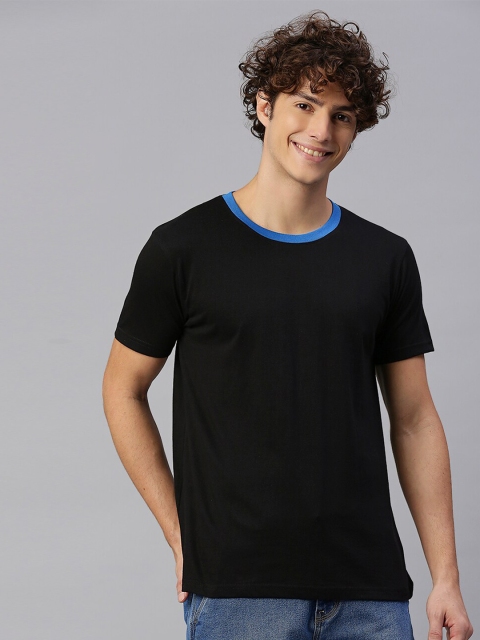 

High Star Men Black T-shirt