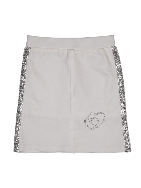 

Albion Girls White Embellished Skirt