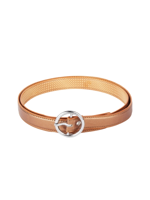 

LONDON FASHION hob Women Gold-Toned PU Belt