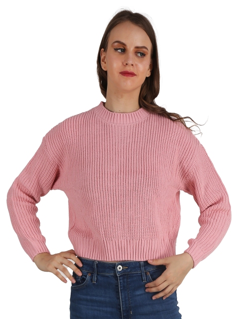 

NoBarr Women Pink Sweaters