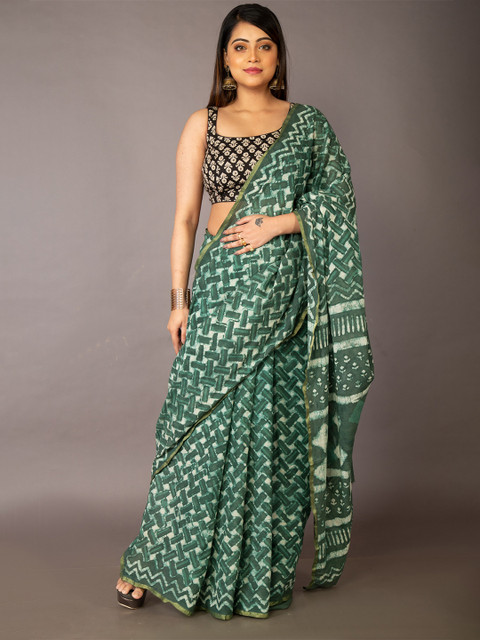 

Unnati Silks Women White Sarees