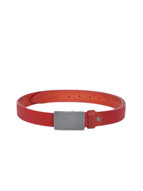 

Antony Morato Men Brown Leather Belt