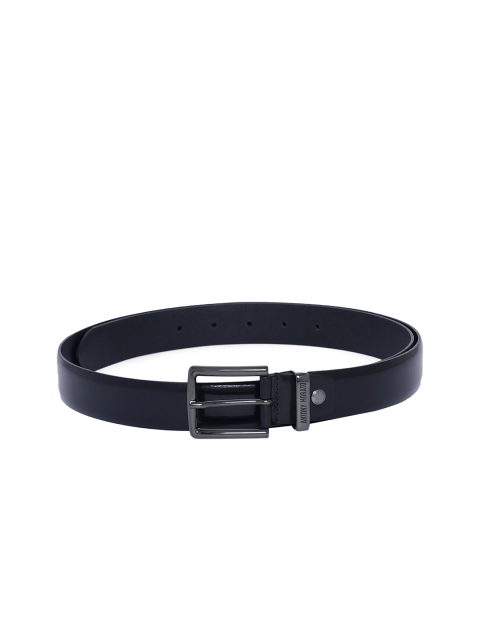 

Antony Morato Men Black Leather Belt