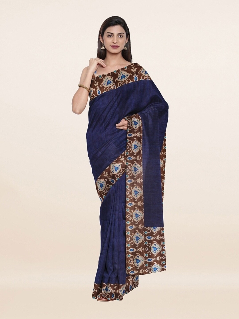 

Pothys Women Blue Sarees