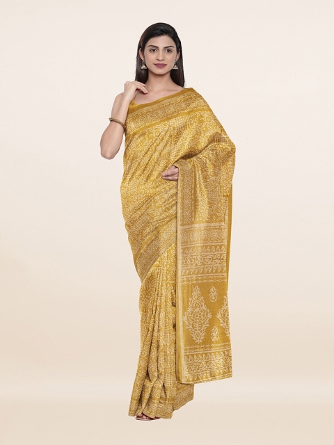 

Pothys Women Mustard Sarees