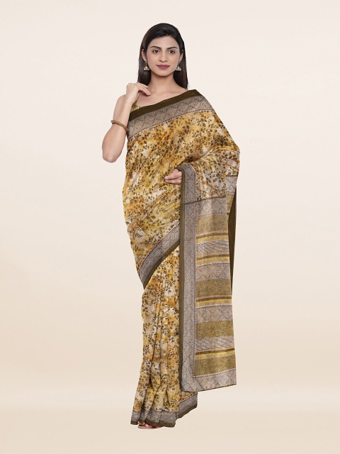 

Pothys Women Multi Sarees, Brown