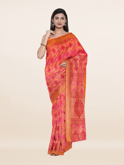 

Pothys Women Pink Sarees