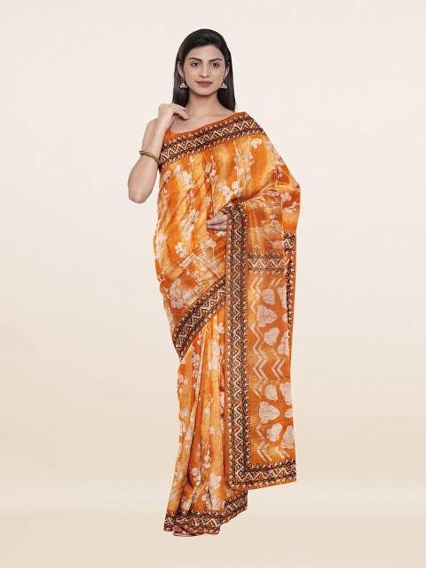 

Pothys Women Mustard Sarees