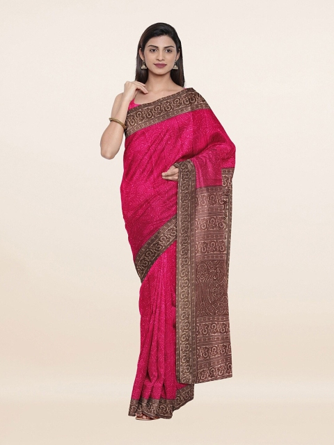 

Pothys Women Pink Sarees