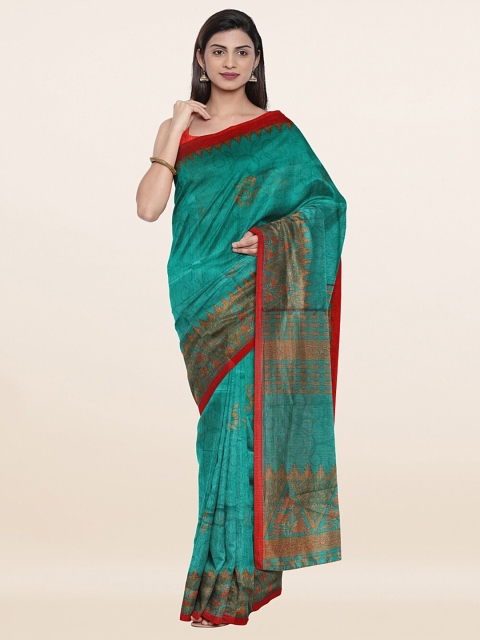 

Pothys Women Green Sarees