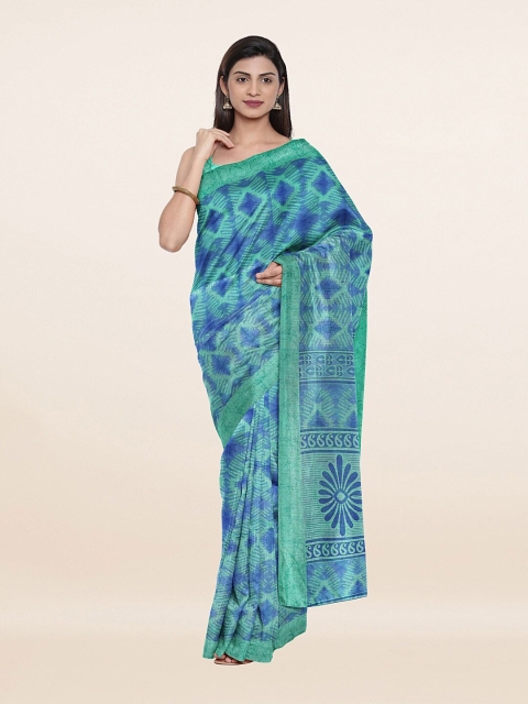 

Pothys Women Blue Sarees