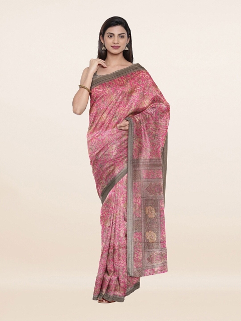 

Pothys Women Pink Sarees