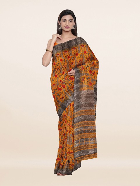 

Pothys Women Yellow Sarees
