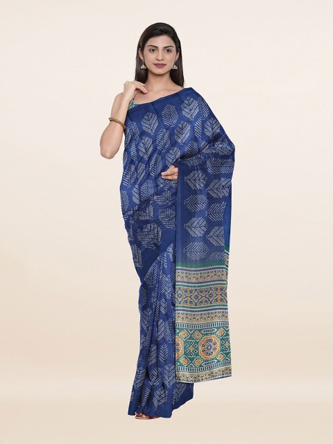 

Pothys Women Blue Sarees