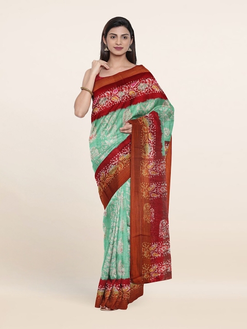

Pothys Women Green Sarees