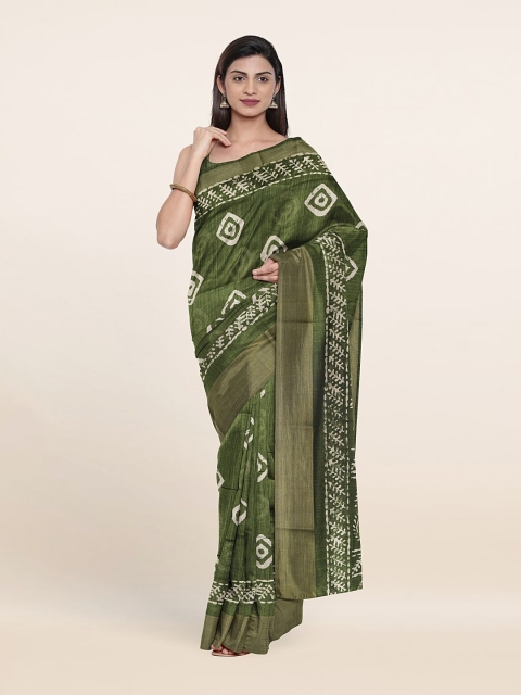 

Pothys Women Green Sarees