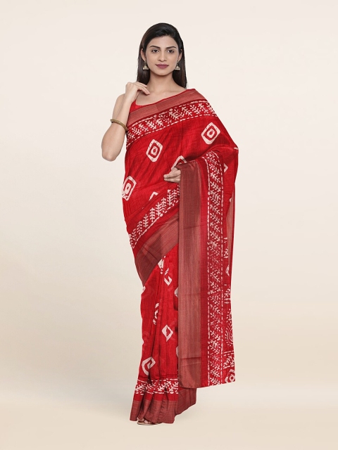 

Pothys Women Red Sarees