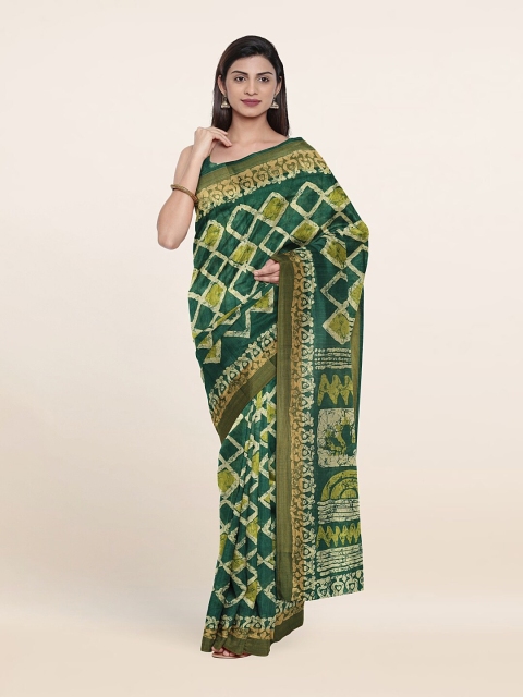 

Pothys Women Green Sarees