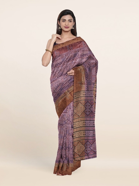 

Pothys Women Lavender Sarees