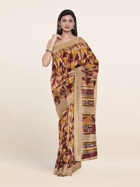 

Pothys Women Multi Sarees, Yellow