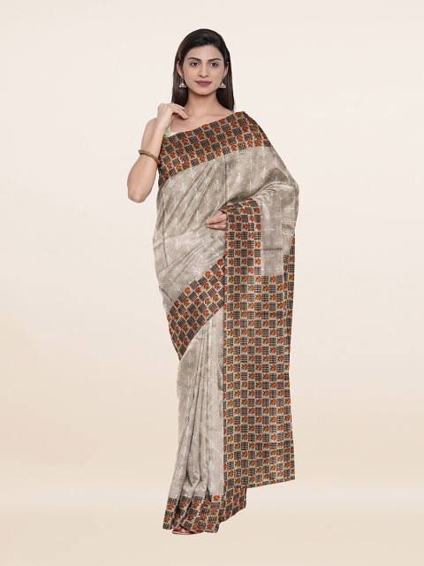 

Pothys Women Grey Sarees