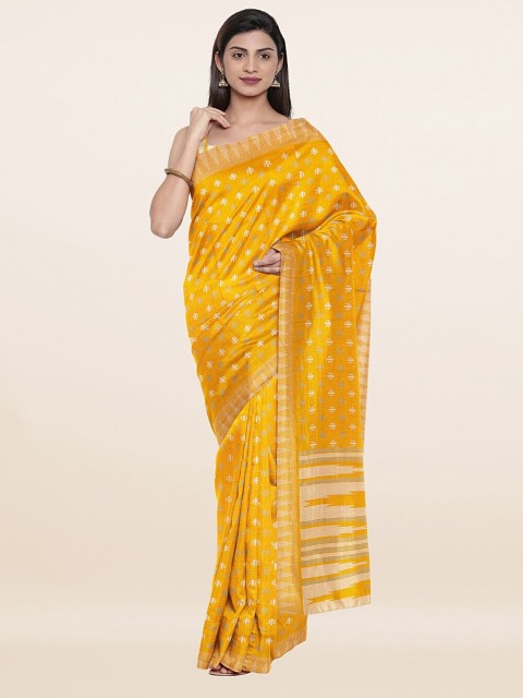 

Pothys Women Mustard Sarees