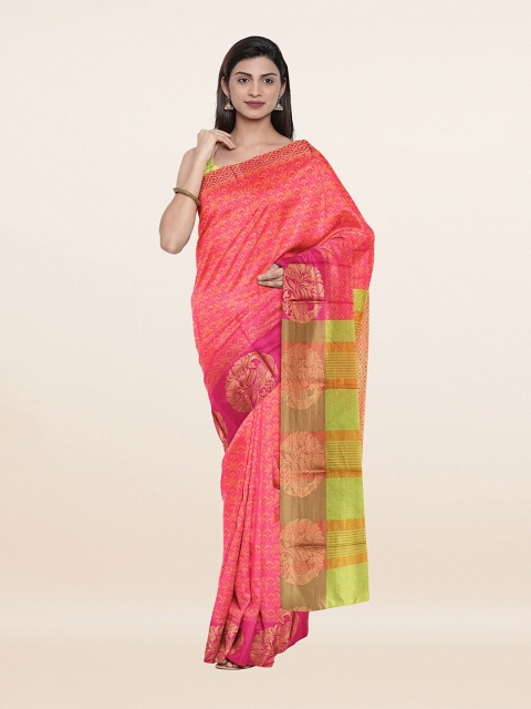 

Pothys Women Pink Sarees