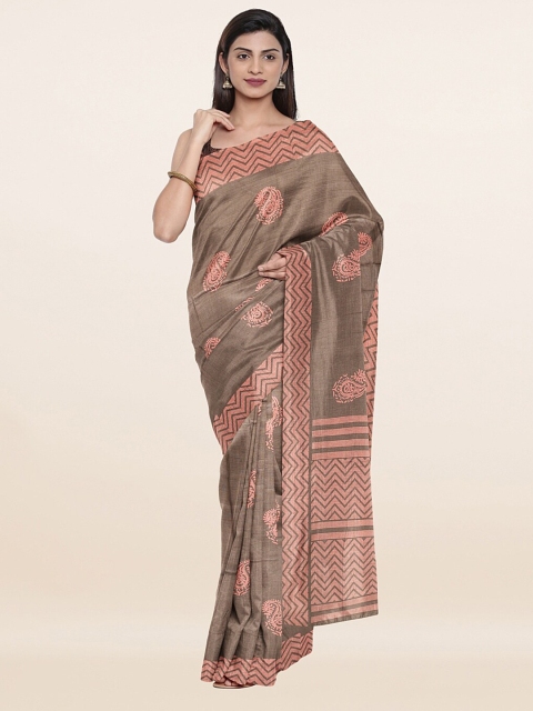 

Pothys Women Grey Sarees