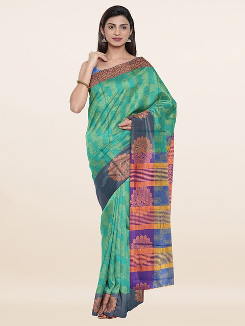

Pothys Women Green Sarees