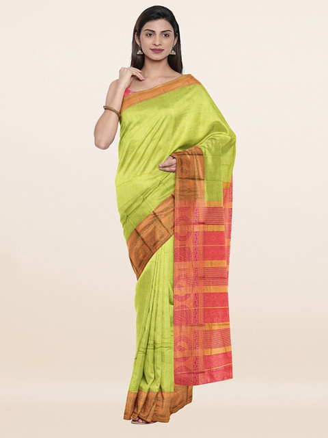 

Pothys Women Green Sarees