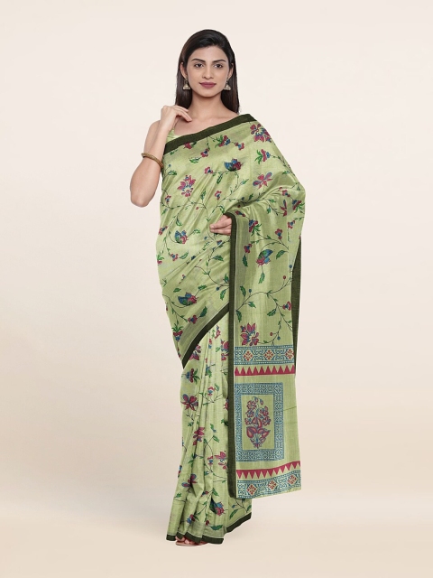 

Pothys Women Green Sarees