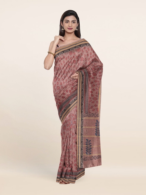 

Pothys Women Brown Sarees