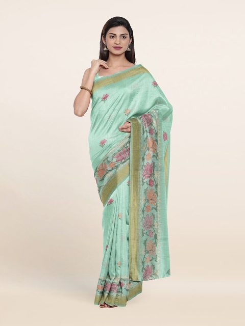 

Pothys Women Green Sarees