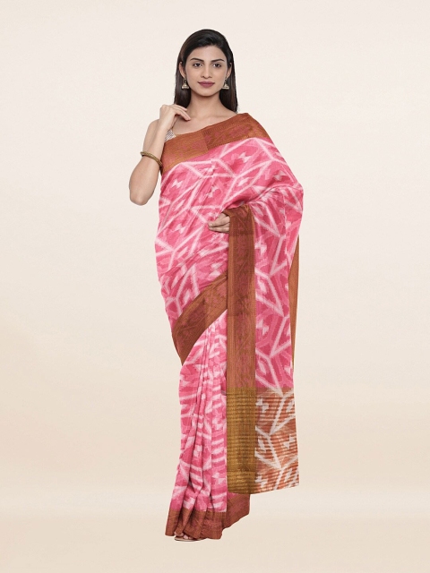 

Pothys Women Pink Sarees