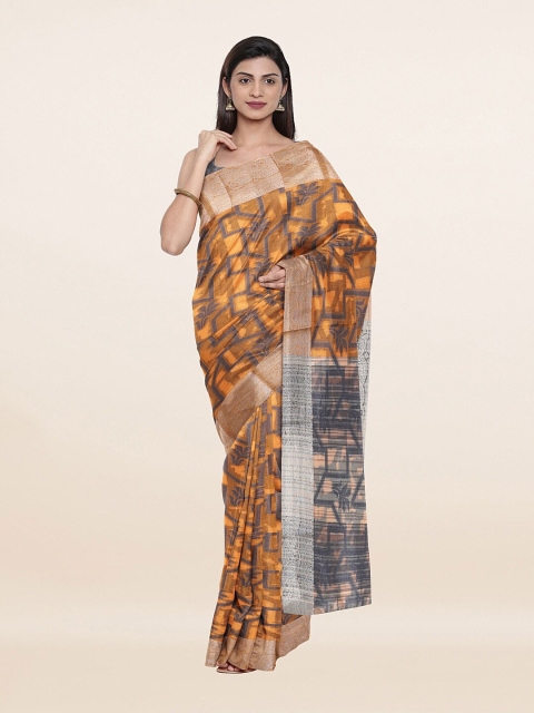 

Pothys Women Orange Sarees