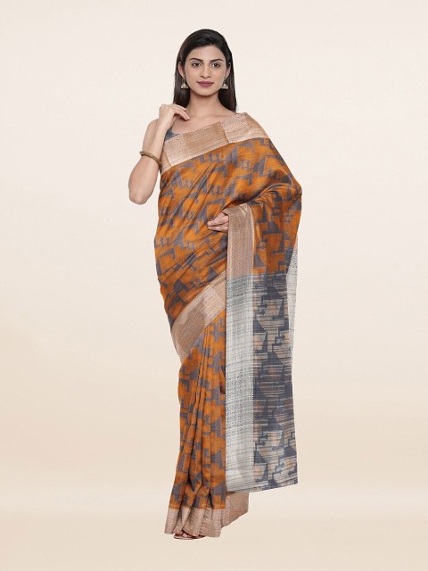

Pothys Women Orange Sarees