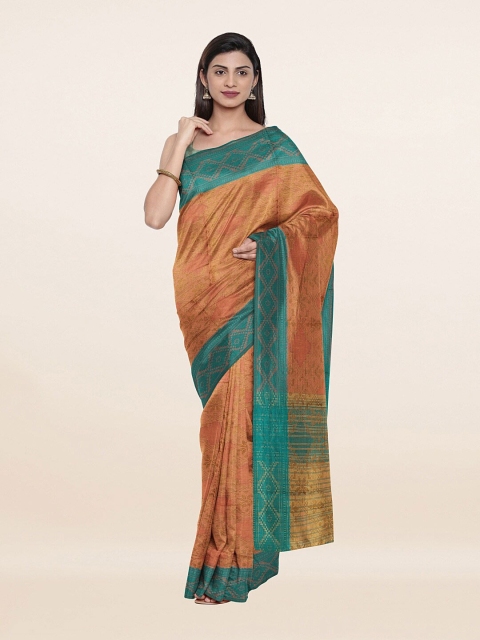 

Pothys Women Peach Sarees