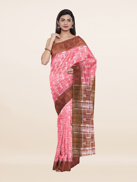 

Pothys Women Pink Sarees