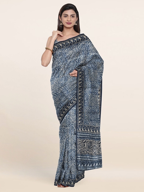 

Pothys Women Grey Sarees