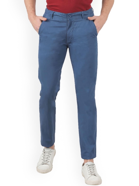 

TAHVO Men Blue Comfort Trousers