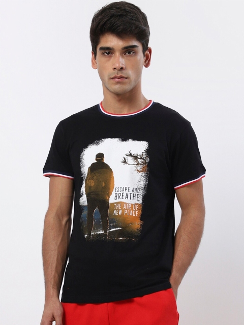 

Bewakoof Men Black Printed T-shirt