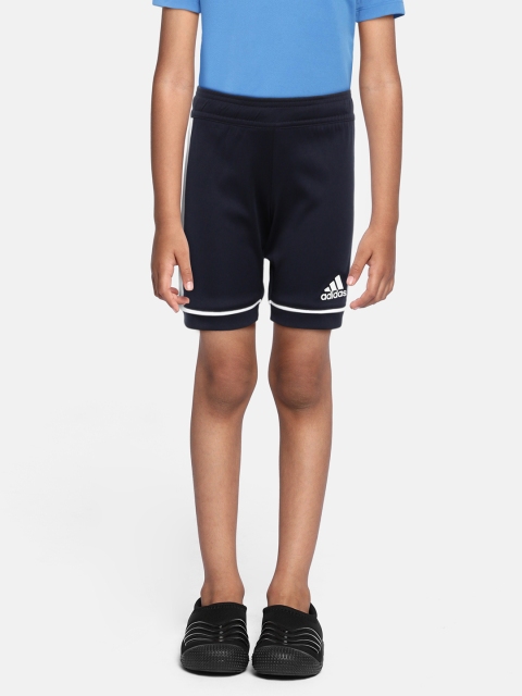 

ADIDAS Boys Navy Blue Solid Running Sports Shorts
