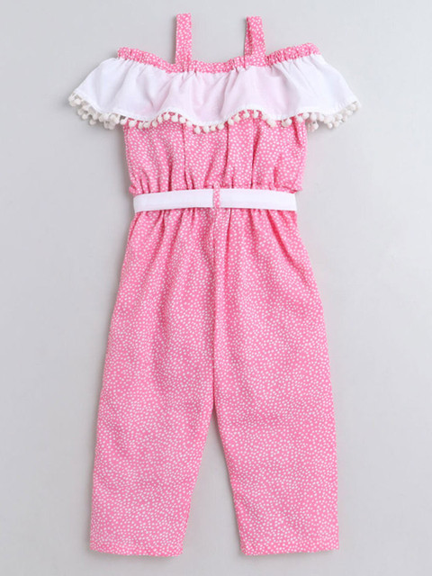 

Hopscotch Girls Pink Jumpsuit