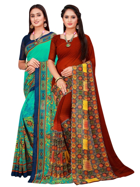 

Florence Women Green Sarees