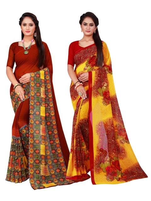 

Florence Women Brown Sarees