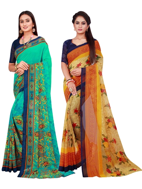 

Florence Women Green Sarees