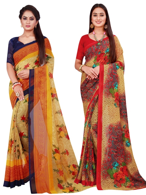 

Florence Women Multi Sarees, Beige