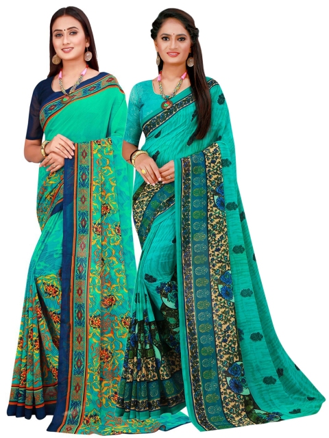 

Florence Women Green Sarees